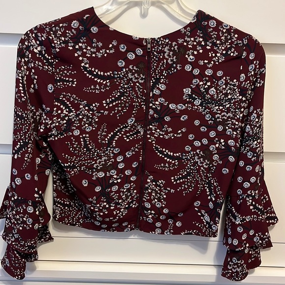 Size S - floral blouse - Picture 3 of 4